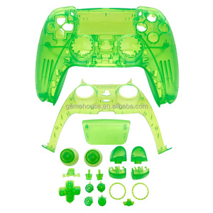 <span class=keywords><strong>Coque</strong></span> de Remplacement Complète Transparente pour Manette <span class=keywords><strong>PS5</strong></span> avec Boutons Clairs - Product Image 2