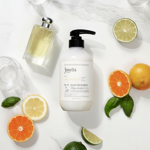 Jmella France LIME basil โลชั่นบำรุงผิวมืออาชีพ, แชมพูสไตล์ฝรั่งเศสขนาด500มล. สำหรับใช้ในชีวิตประจำวัน - Product Image 3