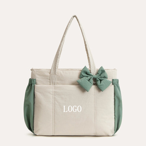 Bolsa de Mano Personalizada para Mamá, de Nailon, 26L, Acolchada, para Cochecito de Bebé, Grande, Ecológica, Impermeable, Suave - Product Image 1