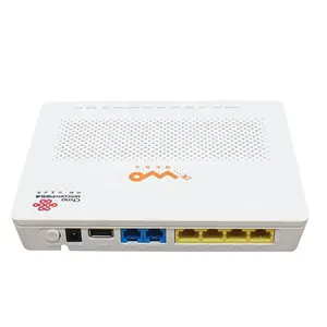 Harga pabrik version version GPON EPON XPON ONU ONT telecom 4E + 2POT + 1USB + WIFI FTTH versi Universal berfungsi pada semua OLT