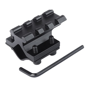Universal Ultra-Low Profile Tube Clamp Mount 12-28mm Multi-Size Aluminum Alloy 20mm Base Outdoor Optics Holder - Product Image 1