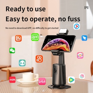 Trípode de seguimiento facial automático 360 <span class=keywords><strong>pivo</strong></span> pod-Soporte de teléfono inteligente de seguimiento facial automático 360 soporte de teléfono de cámara de seguimiento facial automático - Product Image 2