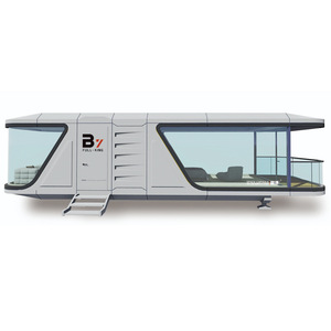 Module de vie B7 moderne en conteneur, design rectangulaire pour usage extérieur - Product Image 1