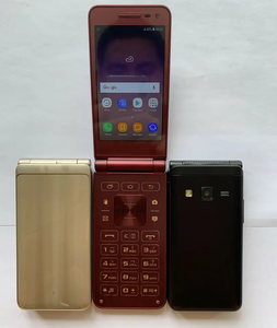 GSM-FIX gốc Đối với Samsung folder2 g1650 Dual Sim gốc mở khóa siêu giá rẻ thông minh màn hình cảm ứng lật di động điện thoại di động - Product Image 5
