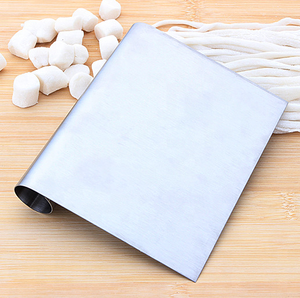 Grattoir à pâte en acier inoxydable, coupe-pâte à pizza, <span class=keywords><strong>hachoir</strong></span> avec échelle de mesure - Product Image 4