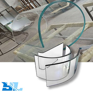 Ulianglass kính cong 3mm-19mm đương đại mùa đông trên sân thượng vườn miễn phí đứng cong kính sunroom với cửa sổ cửa - Product Image 1