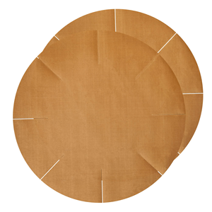 Revêtement antiadhésif en étain pour gâteau rond, plaques de cuisson en papier sulfurisé PTFE sans danger pour les aliments à haute température - Product Image 1