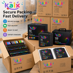 Marcadores Acrílicos KAIX Smooth Layering, Punta de Pincel Suave de 1.0 mm, Marcador de Pintura a Base de <span class=keywords><strong>Agua</strong></span> para Estudiantes de Arte - Product Image 6