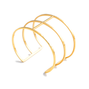 Encanto <span class=keywords><strong>de</strong></span> lujo pulsera exagerada cadena vacía en forma <span class=keywords><strong>de</strong></span> C tres apertura del <span class=keywords><strong>Bar</strong></span> <span class=keywords><strong>de</strong></span> <span class=keywords><strong>las</strong></span> mujeres <span class=keywords><strong>de</strong></span> la pulsera del encanto - Product Image 6