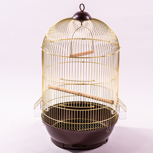 Anti Escape Lock Design Metal Bird Cage Safe Feeding Box For <b>Small</b> Parrots Daily Breeding - Product Image 1
