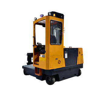 Gran oferta, de 4 vías apilador de carretilla elevadora eléctrica, 2T, 3T, <span class=keywords><strong>5T</strong></span>, 12M, camión de alcance de pasillo estrecho para almacén VNA y sitios de construcción - Product Image 1