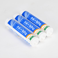 Mastic silicone neutre RTV transparent résistant aux intempéries pour vitres et fenêtres en aluminium, capacité 300 ml, haute/basse température