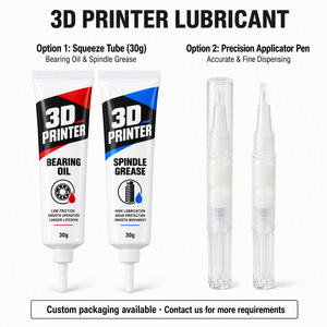 Huile lubrifiante pour broches d'imprimante 3D Twist Pen, rails linéaires, engrenages et roulements : mouvement fluide, friction et usure réduquées - Product Image 4