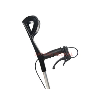 China mejor precio moderno hospital al aire libre telescópico plegable ancianos <span class=keywords><strong>caminar</strong></span> ayuda bastón con 3 ruedas - Product Image 5
