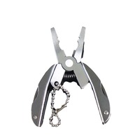 Ensemble d'outils multifonctionnels pliables en alliage d'aluminium pour le camping en plein air, porte-clés de poche, pinces multifonctions, tournevis