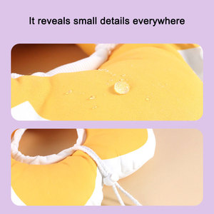 <span class=keywords><strong>Collar</strong></span> isabelino de flor morada ajustable para gatos y perros pequeños <span class=keywords><strong>Collar</strong></span> electrónico de gato suave de lujo Cono impermeable para gatitos y cachorros - Product Image 4