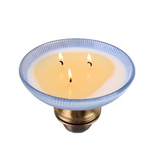 Nordic Style Glass Scented <b>Candles</b> Round Gold Base Home Decor Living Room Coffee Table <b>Candle</b> <b>Set</b> - Product Image 4