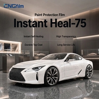 Film de protection de peinture automobile transparent en TPU auto-réparant, anti-rayures et anti-UV, série Heal-75, 7,5 mil
