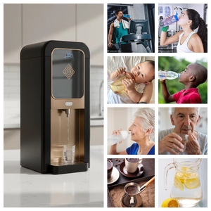 <span class=keywords><strong>Dispensador</strong></span> de <span class=keywords><strong>Agua</strong></span> Eléctrico Inteligente Frío/Caliente de Acero Inoxidable con Sistema de Ósmosis Inversa para Uso Doméstico y Hotelero - Product Image 3