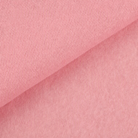 Tissu en molleton bouclette 100 % polyester style japonais, toucher coton, pour sweat-shirt à capuche, tissu tricoté brossé et peigné