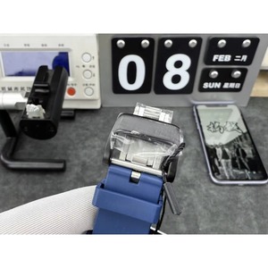 Reloj Mecánico Automático de Lujo para Hombre, Modelo 3503, de Fibra de Carbono Azul, con Tourbillon Esqueletizado, el Más Vendido del 2026 - Product Image 4