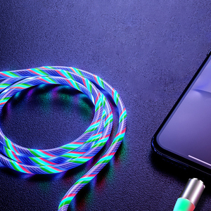 UUTEK fábrica al por mayor barato <span class=keywords><strong>2</strong></span> <span class=keywords><strong>metros</strong></span> de luz LED 3 en 1 <span class=keywords><strong>cargador</strong></span> magnético cable cargadores universales para todos los dispositivos tipo C cable - Product Image 6