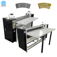 Máquina de repujado automática para corrugar papel de pared ondulado, fabricación de papel de flauta, con componentes de núcleo de rodamiento, 1 unidad