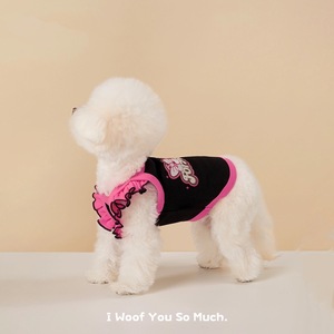 เสื้อผ้าสัตว์เลี้ยงสีชมพูน่ารักนุ่มสบายสำหรับสุนัขพันธุ์เล็ก <span class=keywords><strong>ชิ</strong></span><span class=keywords><strong>วา</strong></span><span class=keywords><strong>วา</strong></span> ยอร์คเชียร์ <span class=keywords><strong>ลูก</strong></span>สุนัขเพศเมีย <span class=keywords><strong>ขาย</strong></span>ดี - Product Image 4