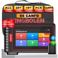 Outil de diagnostic complet KINGBOLEN K7 2026, scanner OBD2 automobile, 28 fonctions de réinitialisation, codage ECU, test actif, 3 ans de mises à jour gratuites, rivalise avec Thinkscan Max 2