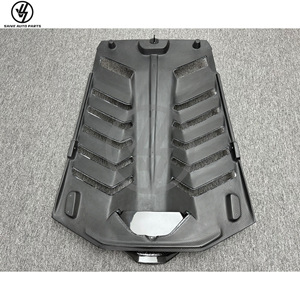 New Dry Carbon Fiber <b>Engine</b> Cover <b>Hood</b> Lambo Huracan LP580 LP610 EVO STO Rear Bonnet Car Parts Black 2017-2019 - Product Image 6