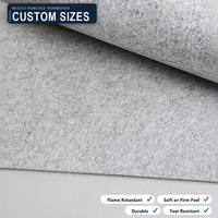 Feutre de coton aiguilleté doux pour rembourrage de matelas, couettes et coussins de meubles – Rouleau personnalisable