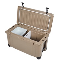 Bonne humeur 75L grande taille chasse camping glace maintien rotomoulé dur glacière avec poignée disponible