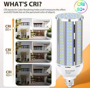Xycn 4-מארז <span class=keywords><strong>100w</strong></span> תירס הוביל מנורה 5000k אור יום 1000 וואט שווה ערך e26/e39 גדול בסיס fuless עבור חצר חצר אחורית - Product Image 4