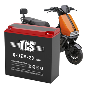 TCS Hot Sell 6-DZM-20 <b>12V</b> 22AH Bike <b>Battery</b> for Bike <b>Battery</b> - Product Image 1