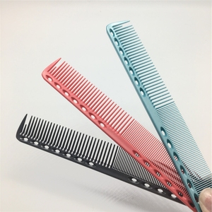 STOCK Professional Antistatic Plastic Carbon Fiber Comb Barber Comb for Hair Salon