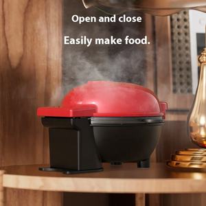 Mini <span class=keywords><strong>tostadora</strong></span> eléctrica portátil, máquina para hacer gofres, bandeja de migas extraíble emergente automática, Control de dorado Variable, capacidad de 2 rebanadas para - Product Image 5