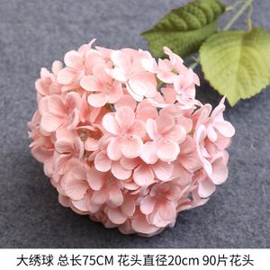 Hortensias de Seda al por Mayor, Flores Artificiales para Decoración de Bodas/Hogar, RealTouch, Flores Artificiales de Alta Calidad DKB - Product Image 5