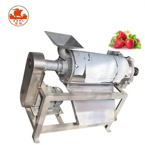 Fruit Juice Extraction Production Line Pineapple Banana Tomato Juicer Maker Mango Pulping Machines Peach Mango Beating Machine