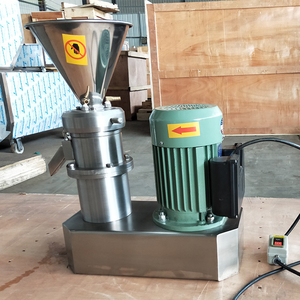 Máy làm bơ đậu phộng công nghiệp có độ chính xác cao Máy nghiền hạt dẻ hạt dẻ vừng chuyên nghiệp Máy Nghiền keo - Product Image 2