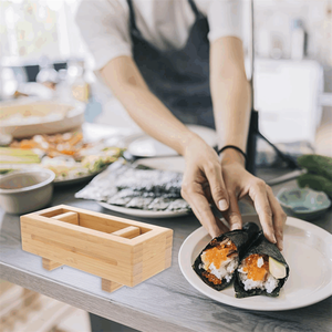 Moule à <span class=keywords><strong>sushi</strong></span> en bambou naturel écologique de haute qualité, <span class=keywords><strong>kit</strong></span> de fabrication de <span class=keywords><strong>sushi</strong></span> DIY avec moule à boulettes de riz pour rouleaux de riz - Product Image 6