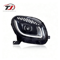 Kit de phares LED pour Mercedes Benz Smart W453 2015-2019, accessoires bleus à commande tactile, installation facile (Plug and Play)