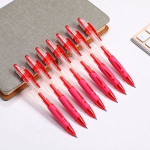 0.5 mm Retractable Gel Pen Smooth Writing Red Blue Black Ink Plastic Roller Ball Pens With Soft Grip for Student <b>Office</b> Exam - Product Image 3