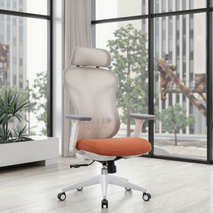Silla Ejecutiva Moderna para Oficina, Respaldo Alto, Malla Transpirable, Reposapiés Ajustable, Reposabrazos 5D/4D, <span class=keywords><strong>Aluminio</strong></span> Ergonómico, Plástico, Elevación a Gas - Product Image 4