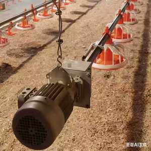 5:1 oranı ile tavuk besleme sistemi kanatlı hız düşürücü için sarmal dişli motoru - Product Image 6
