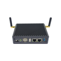 Mini Ordenador Industrial con Doble Puerto Ethernet, PC Industrial Integrado sin Ventilador, Rockchip I.MX93 Rongpin