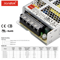 Alimentation industrielle à découpage Jiangtek LPS-35-24 35W 24V 1.5A CA/CC à sortie unique