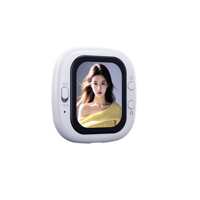 Écran magnétique de mise en miroir pour smartphone, haute résolution, pour selfies, compatible iPhone et Samsung, idéal pour les vlogs