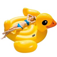 Nouveau design Canard en caoutchouc jaune Waterplay Enfants adultes Flotteurs de piscine gonflables pour enfants