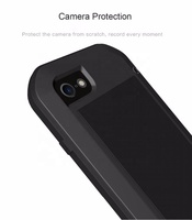 LoveMei – coque de protection antichoc en aluminium et métal pour iPhone XR XS Max