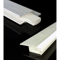 Plafond tendu harpon plafond tendu film pvc tissu extensible plafond tendu profil de plafond boîte à lumière en aluminium